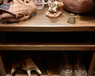 VINTAGE BASEBALL GLOVES, BOOT JACKS