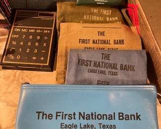 VINTAGE BANK BAGS