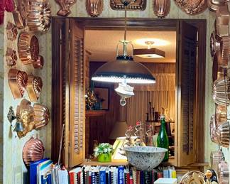 COPPER JELLO MOLD COLLECTION, COOKBOOKS