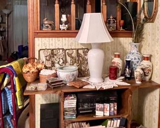 VINTAGE STEREO, RECORDS, ASIAN DECOR