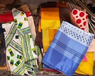 VINTAGE SCARVES…..WOWZER!
