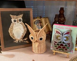 RETRO OWL DECOR