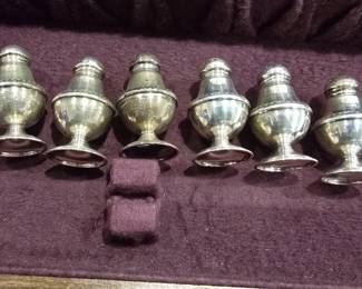 sterling silver salt and peppers 