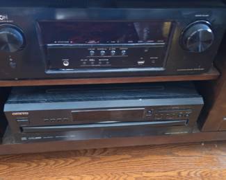 Denon and Onkyo receivers 