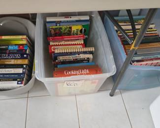 Books, books and more books.