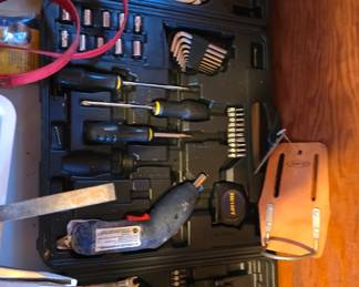 Portable tool set.