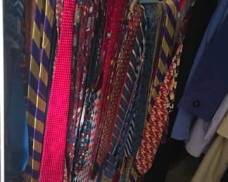 lots and lots of awesome ties 