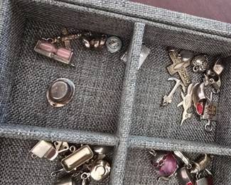 Sterling Silver Charms.