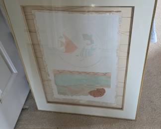 Lots of signed and numbered art. 