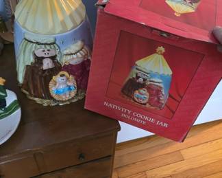 Nativity scene cookie 