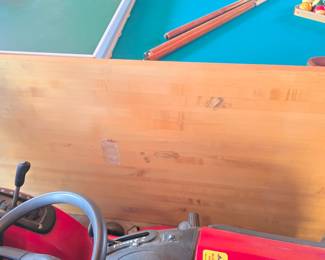 huge butchers block unused table top 