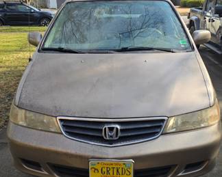 Honda minivan. With good inspection, runs and drives great clean title.