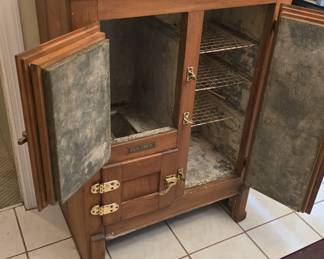 antique Koldice icebox all original