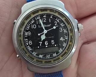 Vintage LL bean. Military. Men's watch.