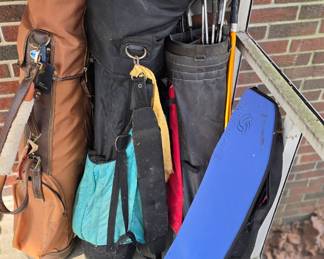 Golf clubs and more.