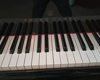 Young Chang piano absolutely beautiful and sound amazing comes with stool, and in very nice condition