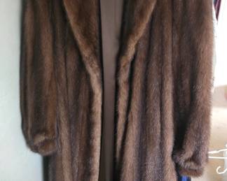 Full Length mink coat 