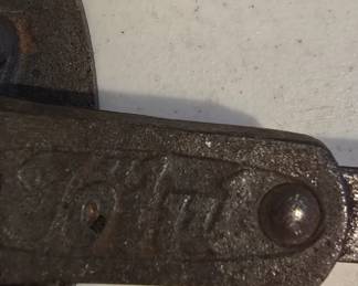 vintage Jotul norway waffle iron 