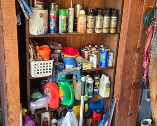 Spray paint. Another household chemicals.