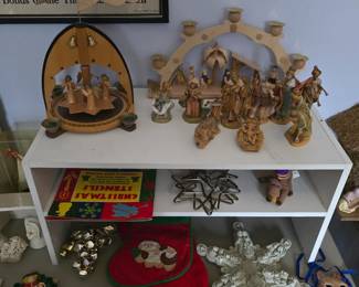 Emil Helbig pyramids and nativity scenes Erzgebirge German made 