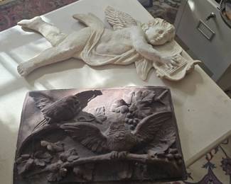 heavy ceramic wall plaques 