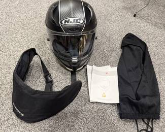 HJC Helmet RPHA11 Pro 
Includes bag, manuals and addl.  shield
Size 7-1/2 to 7-1/4