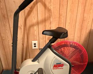 Pursuit Aero Dual Action Electronic Ergometer Exercise Bike