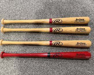 STL Cardinals Big Stick Rawlings Giveaway Bats- Tino Martinez & Scott Rolen
