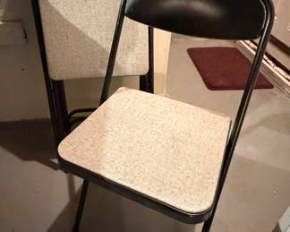 Vintage Samsonite Card Table Chairs (4)