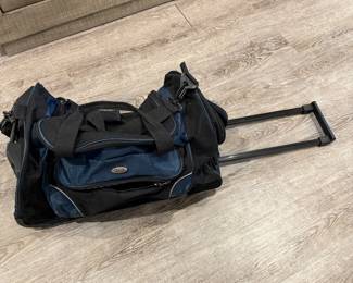 Rolling overnight Bass travel bag