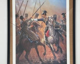 Mark Churms signed art print 