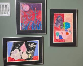 Original framed artwork 