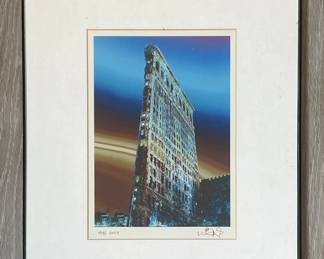 Flatiron Building framed print 