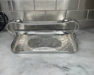 Trade Co Hammered serving tray 