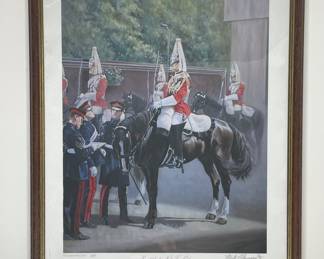 Mark Churms signed art print 