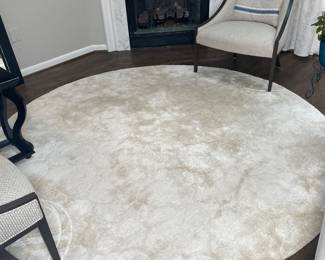 Rexford round area rug