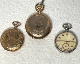 Vintage Elgin pockets watches 