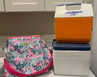 Vintage & modern coolers 