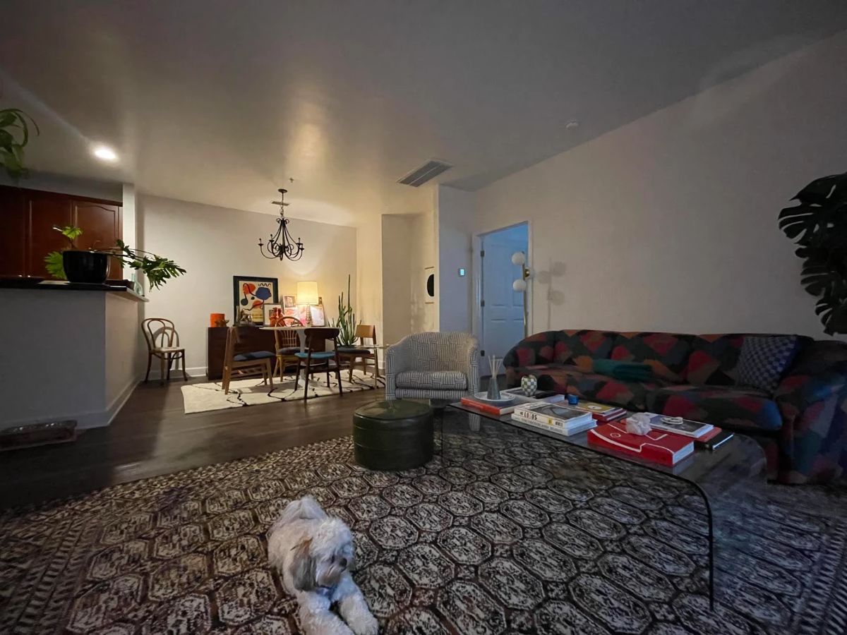 Rugs sold - 
sofa, coffee table, dining table  and side chairs available. 