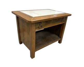 Side Table with Ceramic Top