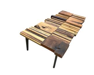 Homemade Coffee Table with Sturdy Base