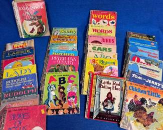 Vintage Collection Of Little Golden Books