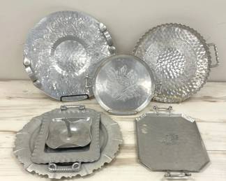 Stamped Metal Tray Collection