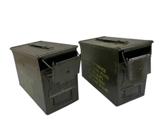 Pair of Ammo Cases