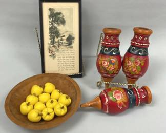 Bavarian Wood Wall Pockets And Decor