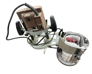 Professional Woodworker Plunge Router, and Skil Plunge Base