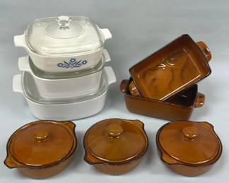Vintage Stoneware Baking Dishes