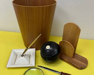 Wood, Vintage and Special Office Accoutrements