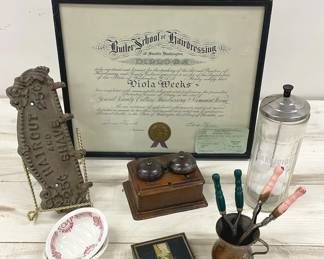 Old Fashioned Hairdresser Collection