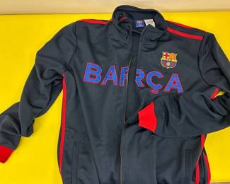 Barcelona FC Warmup Jacket Size XL New